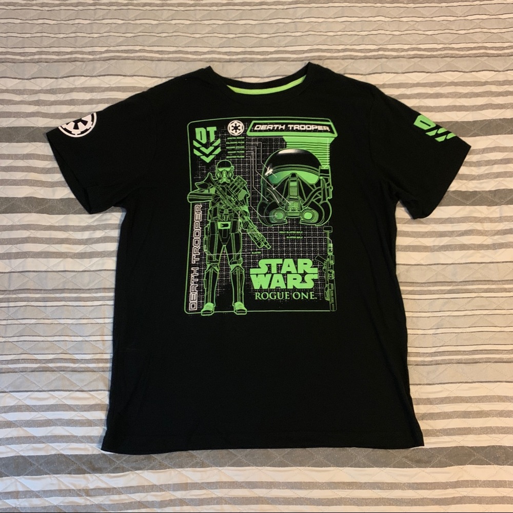 SOLD❗️Star Wars Rogue One Death Trooper XL Shirt - Picture 1 of 5